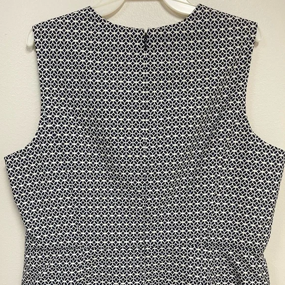 NWT Talbots Bow-Front Patterned Dress - Picture 10 of 15